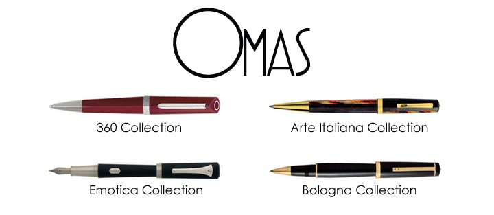 Ручки бренда Omas